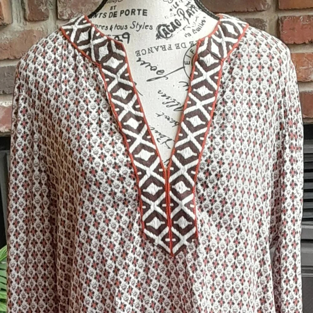 Tory Burch Long Sleeve Blouse - Picture 2 of 7
